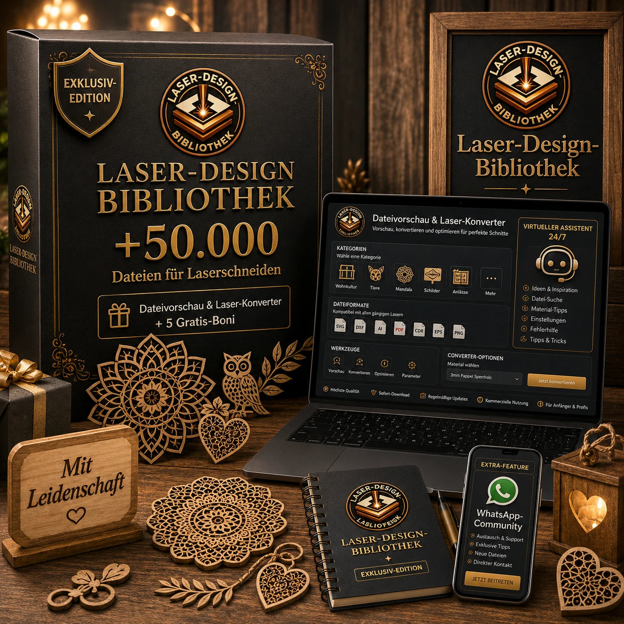 Laser Bibliothek